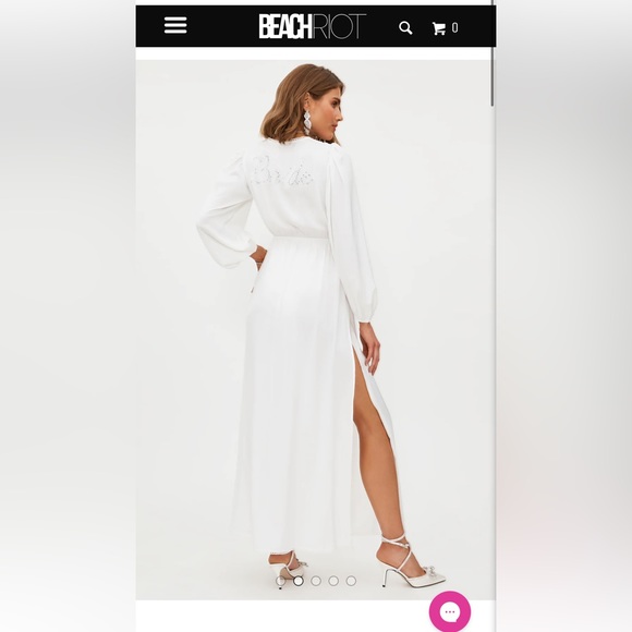 NBW BeachRiot BRIDE SHILOH COVER UP - Small - Picture 1 of 3